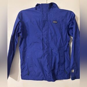Patagonia Blue Outdoor  lightweight waterproof shell /spring ski Jacket size M
